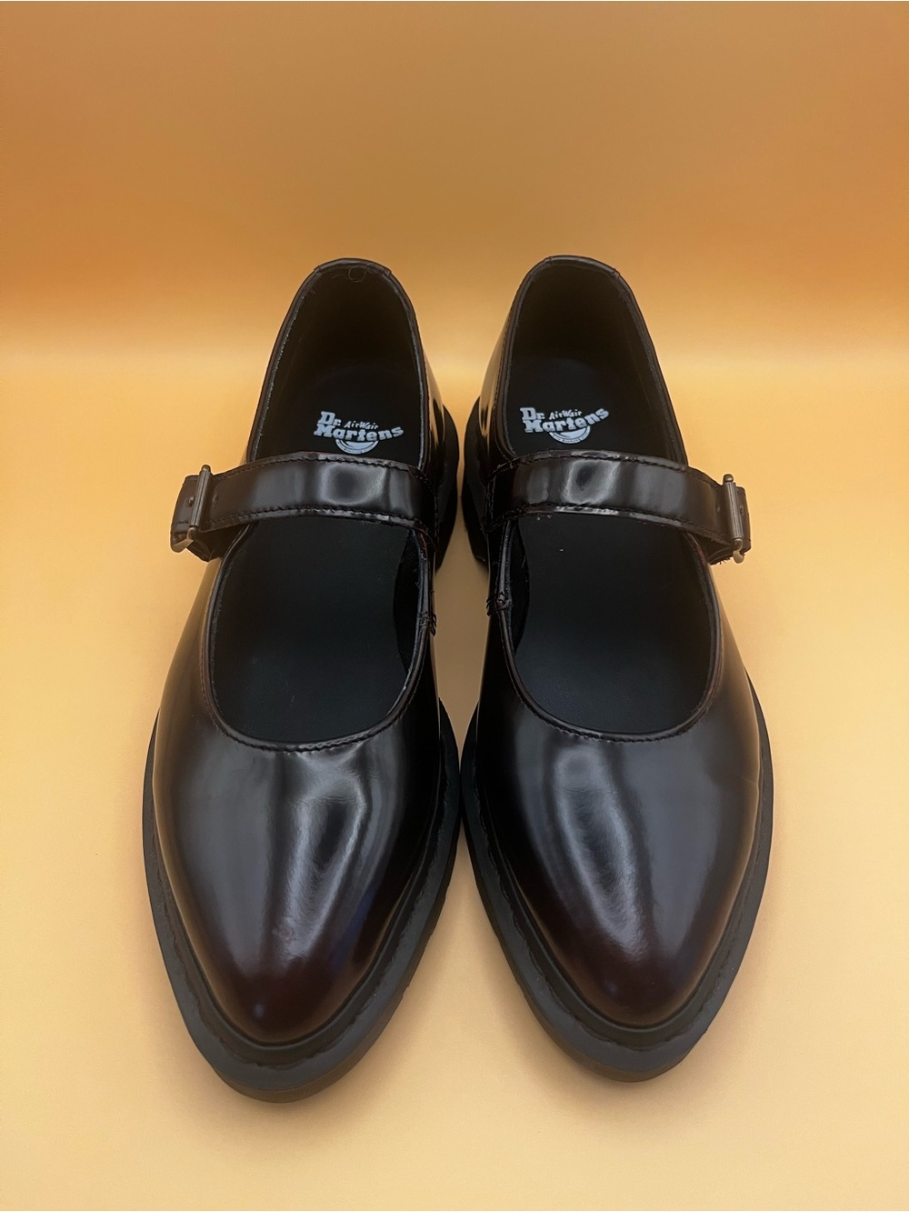 Dr. Martens Elphie Mary Jane in Cherry Red